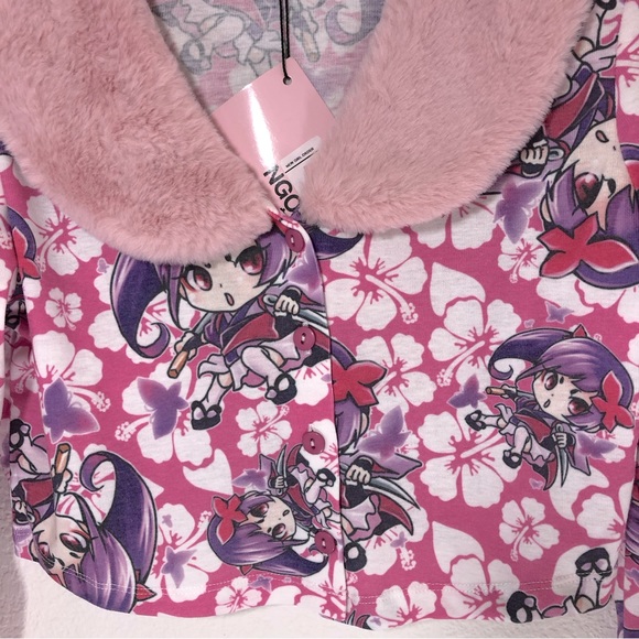 NWT Dolls Kill NGOrder Anime Cardigan - Picture 2 of 5